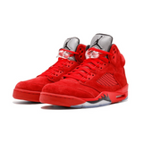 Air Jordan 5 - Rood suède
