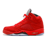 Air Jordan 5 - Rood suède