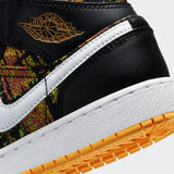 Air Jordan 1 Mid GS 'Black Laser Orange'